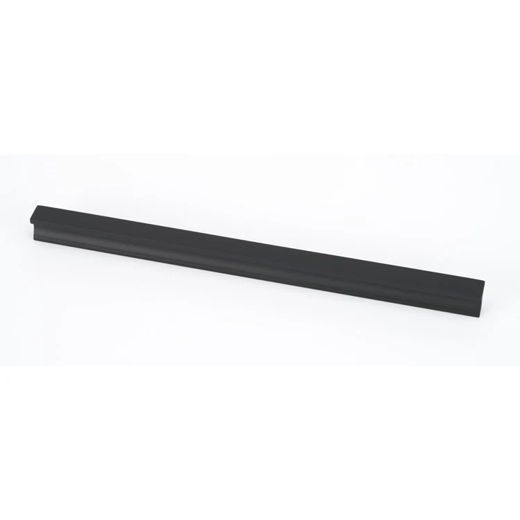 Pull Linear Matte Black Brass 18 Inch 18-1/2 Inch 5/8 Inch - Frankwebs