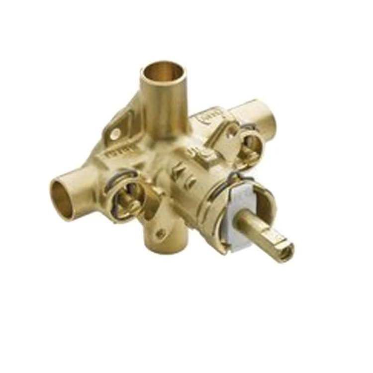 Posi-Temp Four-Port Pressure Balance Rough Valve with 1/2