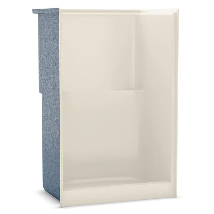 Shower Module 48 Inch AcrylX Bone 1 Pieces Alcove 3-3/8 Inch Center Opening - Frankwebs