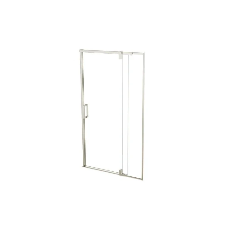 Shower Door ModulR Pivot 32-5/8L x 78H Inch Brushed Nickel Clear 5/16 Inch 31-1/8 to 32-5/8x78 Inch - Frankwebs