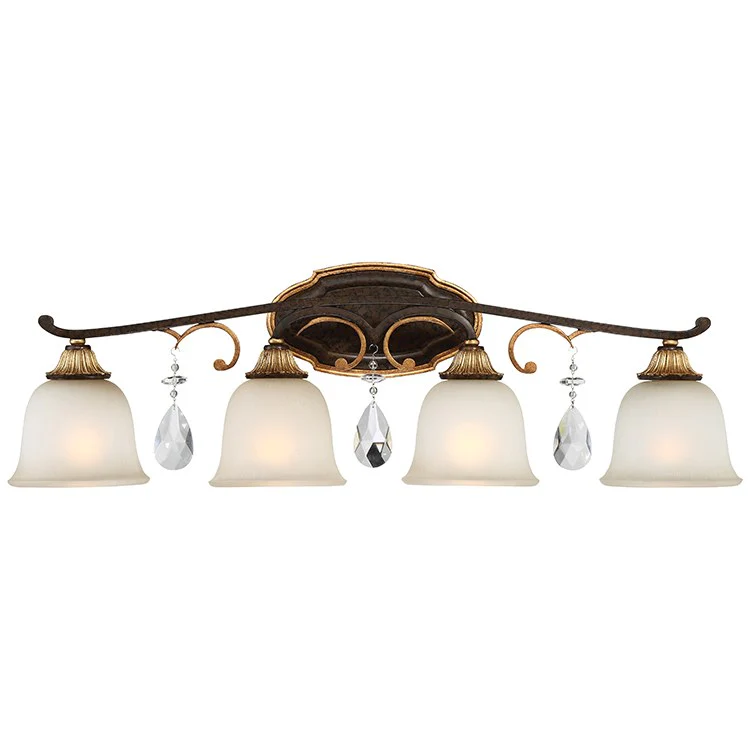 Chateau Nobles Four-Light Bathroom Vanity Fixture - Frankwebs