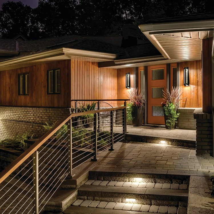 River Path Single-Light LED Outdoor Wall Sconce - Frankwebs