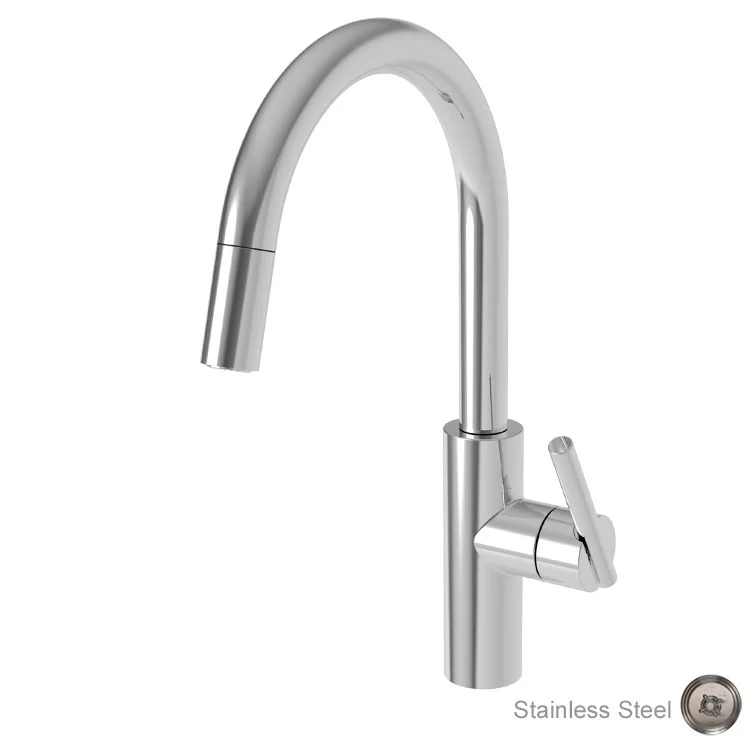 Kitchen Faucet East Linear 1 Lever ADA English Bronze Pull Down Spout Height 9-3/5 Inch 1.8 Gallons per Minute - Frankwebs