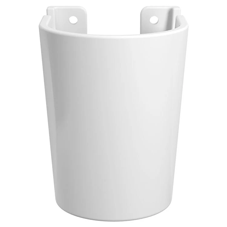 Lavatory Shroud Essence Sink Wall Hung Rounded Front Fireclay ADA Alpine White 10 x 7.69 x 10 Inch - Frankwebs