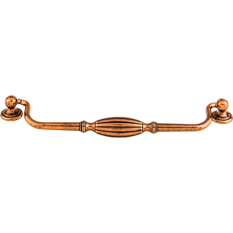 Pull Tuscany Drop Brushed Bronze Zinc Alloy 8-4/5 Inch 9-3/4x2-3/8x1 Inch - Frankwebs