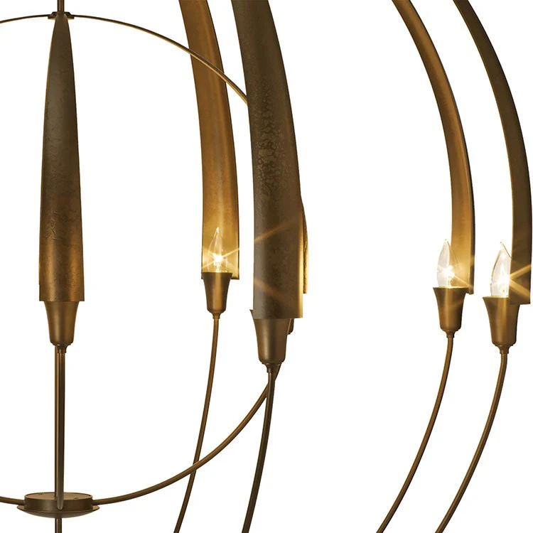 Double Cirque Twelve-Light Large Scale Chandelier - Frankwebs