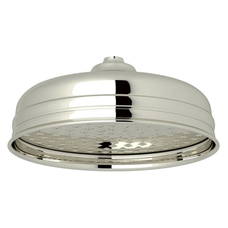 Showerhead 1 Function English Gold 8 Inch 1.75 Gallons per Minute Round Rain - Frankwebs