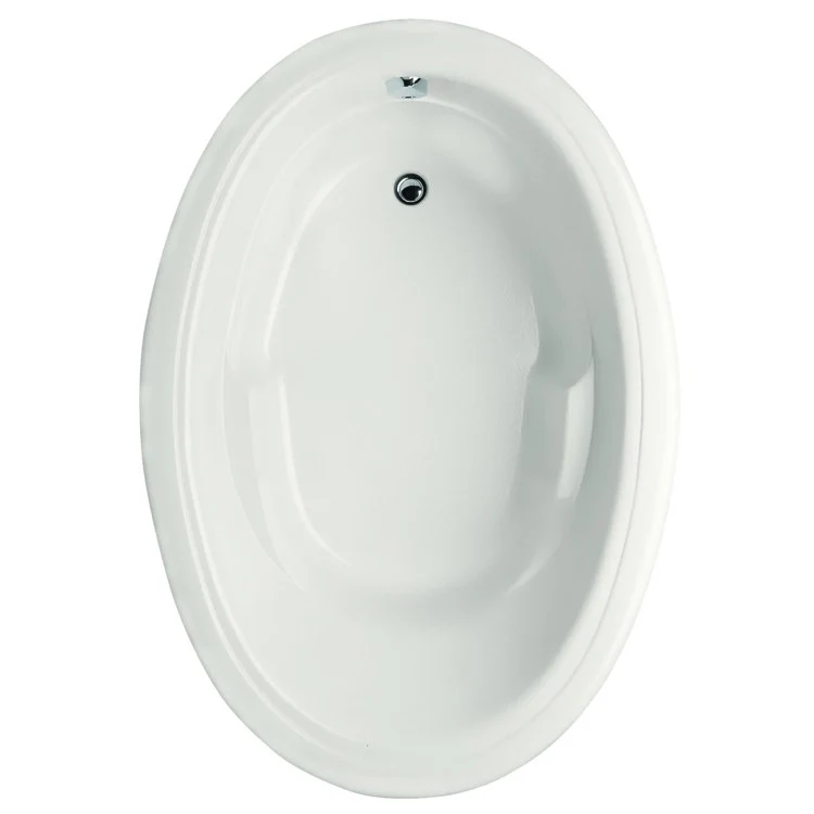 Air Tub Studio Collection Studio Oval Drop-In Biscuit Oval 6 Jet Acrylic 66 x 41-1/2 x 20 Inch - Frankwebs
