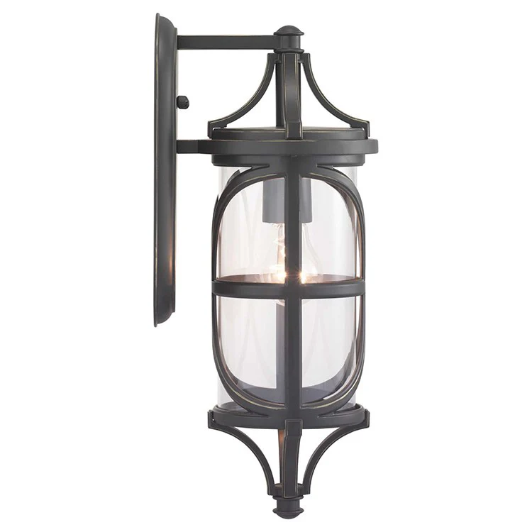 Morrison Single-Light Outdoor Small Wall Lantern - Frankwebs