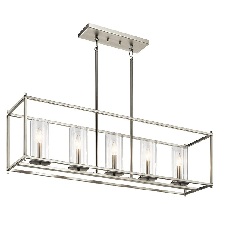 Crosby Five-Light Linear Chandelier - Frankwebs