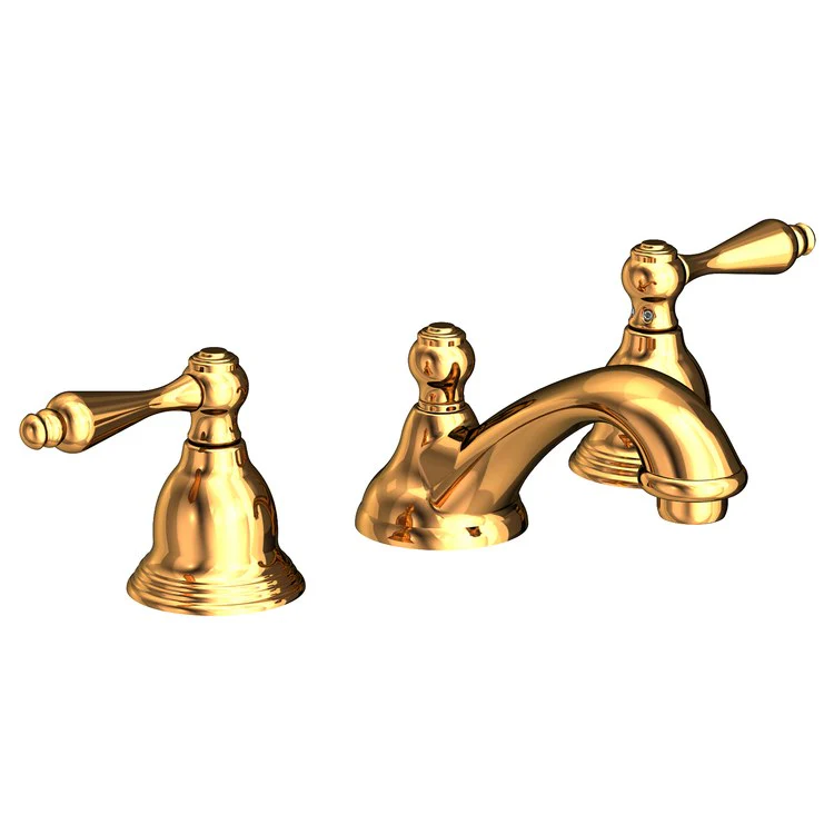 Seaport Two Handle Widespread Bathroom Faucet with Drain - Aged Brass - Frankwebs