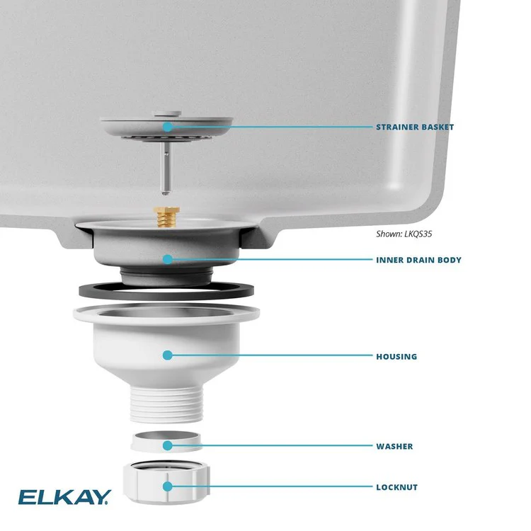Drain Fitting with Removable Basket Strainer and Rubber Stopper 5 x 3 Inch Jubilee Polymer for Sinks with 3-1/2IN Drain Opening 4-1/2 Inch - Frankwebs