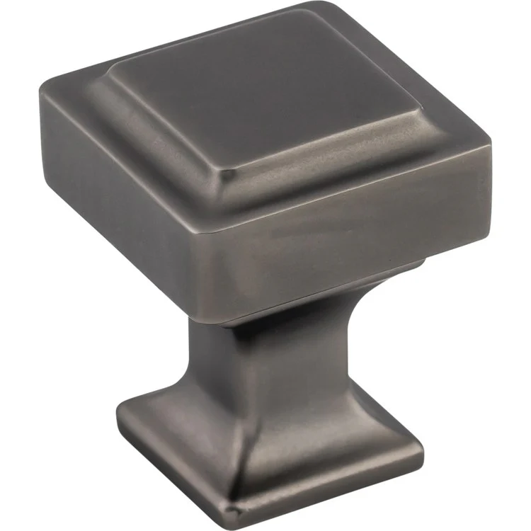 Knob Transcend Ascendra Ash Gray Zinc Alloy 1 Inch - Frankwebs