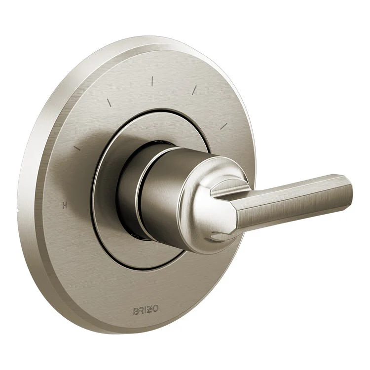 Thermostatic Trim Levoir Sensori Valve Less Handle Brilliance Luxe Gold ADA Brass 7 Inch - Frankwebs