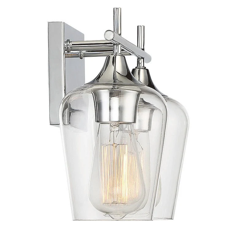 Octave Two-Light Bathroom Vanity Fixture - Frankwebs