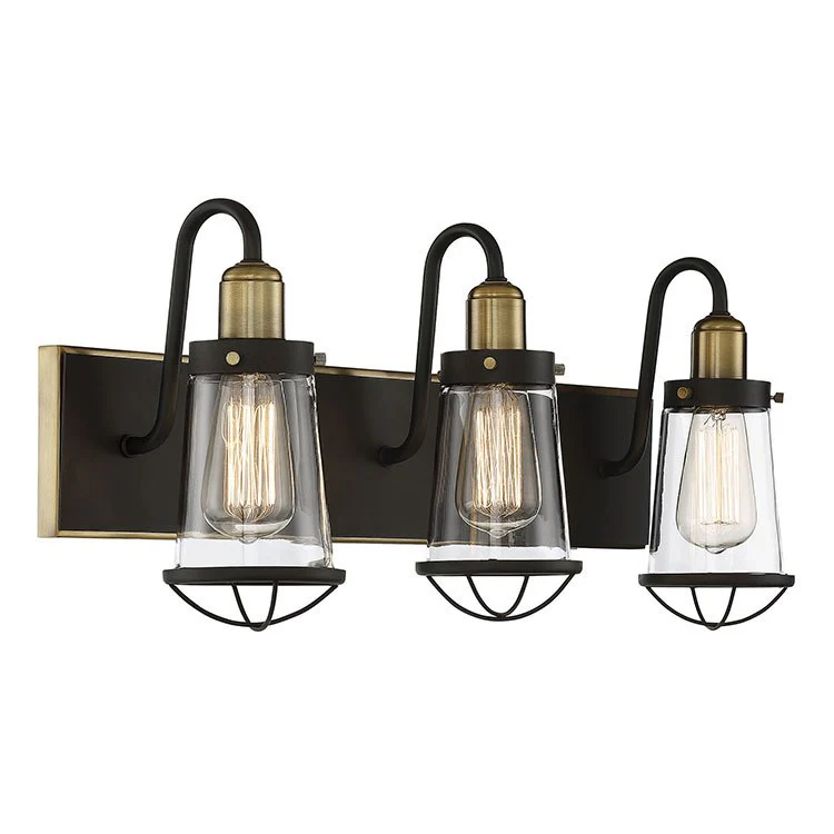 Lansing Three-Light Bathroom Vanity Fixture - Frankwebs