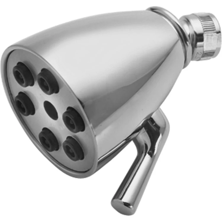 Showerhead 1 Function Round Polished Chrome 2-1/2 Inch 1.8 Gallons per Minute 6 Jets - Frankwebs