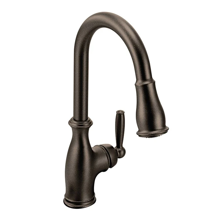 Brantford Single Handle Pull Down Kitchen Faucet - Frankwebs