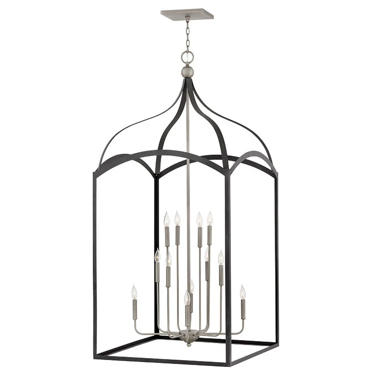 Clarendon Twelve-Light Three-Tier Pendant - Frankwebs