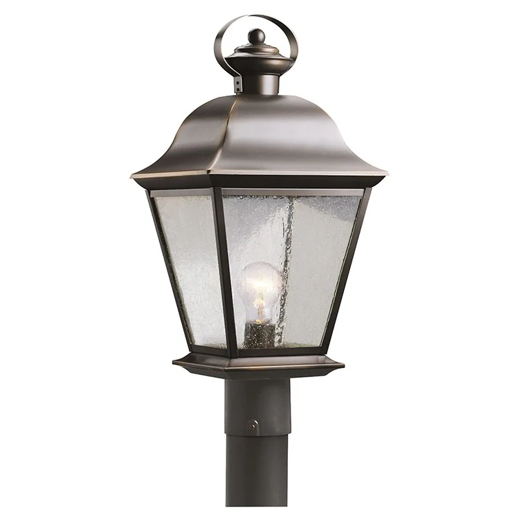 Mount Vernon Single-Light Outdoor Post Lantern - Frankwebs