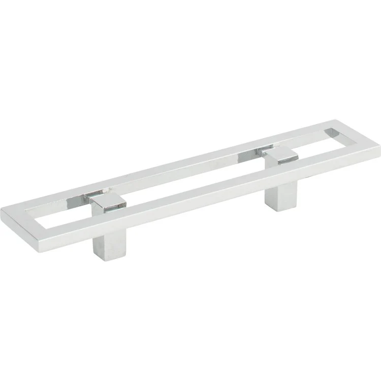 Drawer Pull Atlas Nobu Polished Chrome Zinc Alloy 3 Inch 5-7/8 x 1-3/16 Inch - Frankwebs