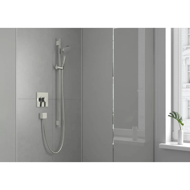 Wall Bar Vernis Blend Chrome 24 Inch WaterSense Includes 1.75GPM Rain IntenseRain Sprays Handshower Wall Bar Handshower Hose Slider Metal - Frankwebs