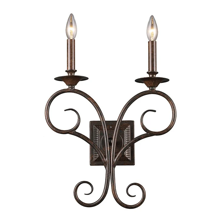 Gloucester Two-Light Wall Sconce - Frankwebs