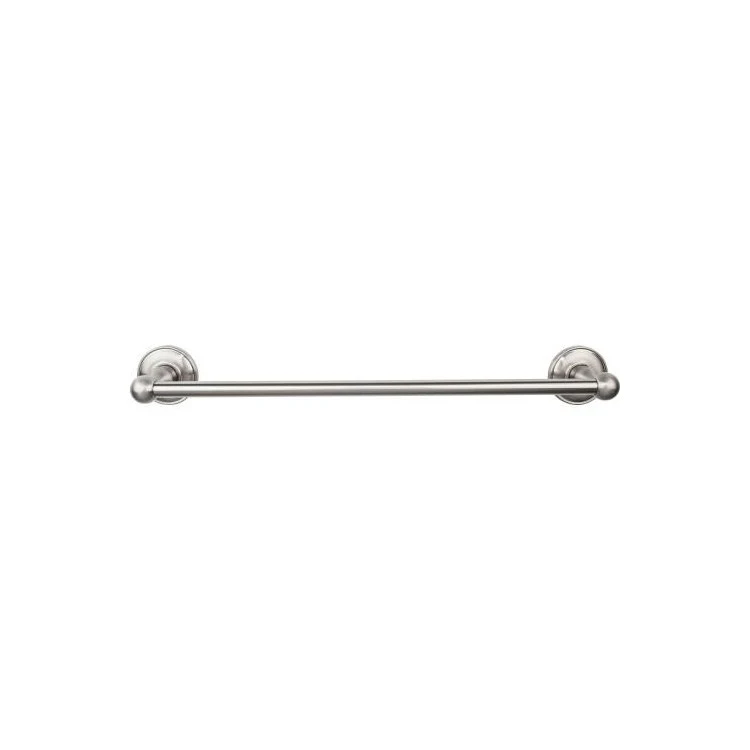 Towel Bar Edwardian Bath 18 Inch Single Plain Backplate German Bronze Zinc Alloy 3-3/8 Inch for Bath Hardware - Frankwebs