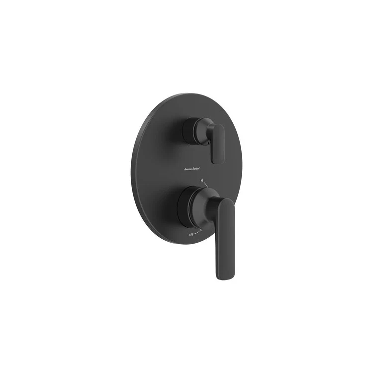 Pressure Balance Valve Trim Aspirations 2 or 3 Way 2 Lever Matte Black WaterSense ADA - Frankwebs