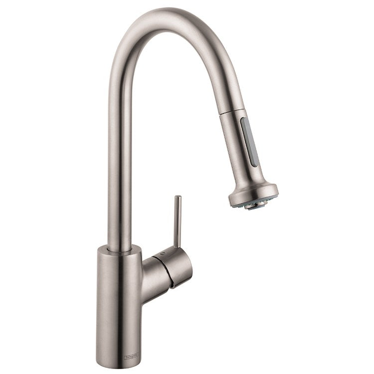 Kitchen Faucet Talis S2 MagFit 1 Lever ADA Brushed Gold Optic Pull Down 2 Function 150 Degree Swivel 1.75 Gallons per Minute - Frankwebs