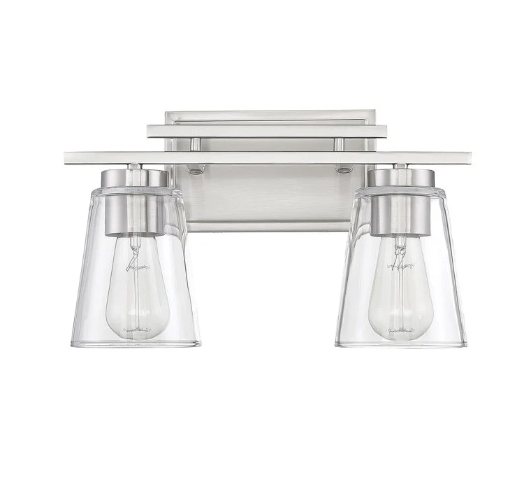 Calhoun Two-Light Bathroom Vanity Fixture - Frankwebs