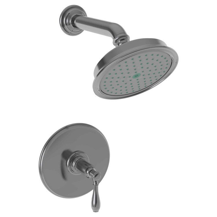 Ithaca Pressure Balance Shower Trim with Lever Handle - Polished Brass Uncoated - Frankwebs
