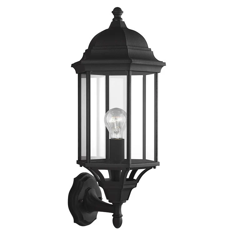 Sevier Single-Light Large Uplight Outdoor Wall Lantern - Frankwebs