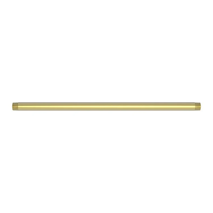 Shower Arm Flat Black 18 Inch 1/2