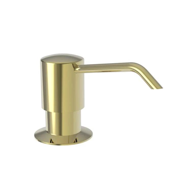 Soap Dispenser East Linear Polished Brass Uncoated Living Deck Plastic Brass Pump Spout 8 Ounce Length 3-5/8 Inch - Frankwebs