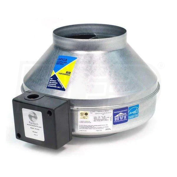 Exhaust Fan Inline with Metal Housing 139 Cubic Feet per Minute 120 Volt 4 Inch - Frankwebs