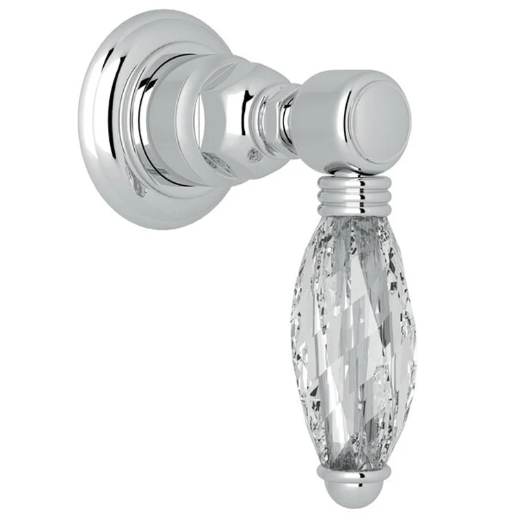 Volume Control Trim Country 4 Port Dedicated Diverter 1 Swarovski Crystal Lever Satin Nickel - Frankwebs