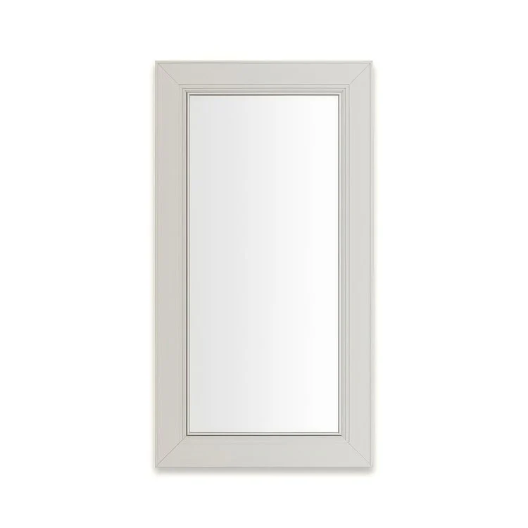 Medicine Cabinet Main Line 16 x 30 Inch 1 Doors Framed Mirror Nickel Flat Top Merion Frame Slow Close Hinges 4 Inch - Frankwebs