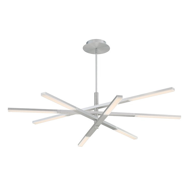 Stacked Single-Light LED Chandelier 3000K - Frankwebs