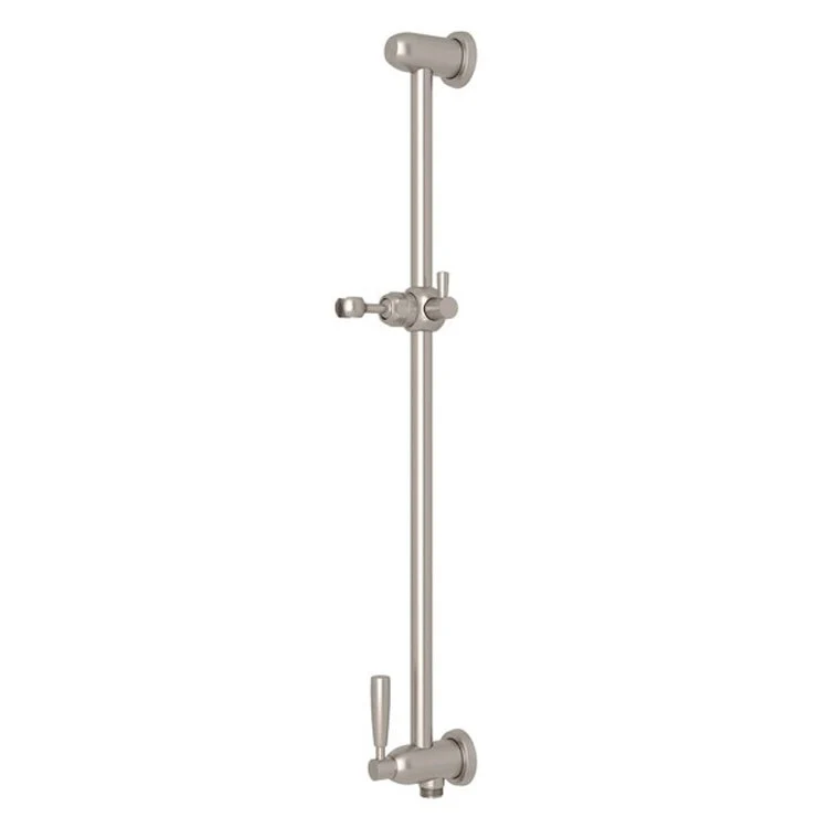 Handshower Bar Holborn with Integrated Volume Control & Outlet Polished Chrome 25 Inch - Frankwebs