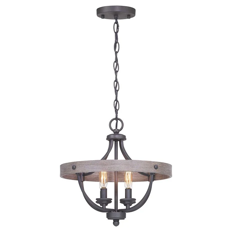 Gulliver Four-Light Convertible Semi-Flush Mount Ceiling Fixture/Pendant - Frankwebs
