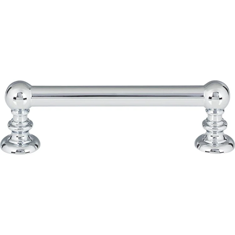 Drawer Pull Atlas Victoria Polished Nickel Zinc Alloy 3-3/4 Inch 4-5/8 x 7/8 Inch - Frankwebs