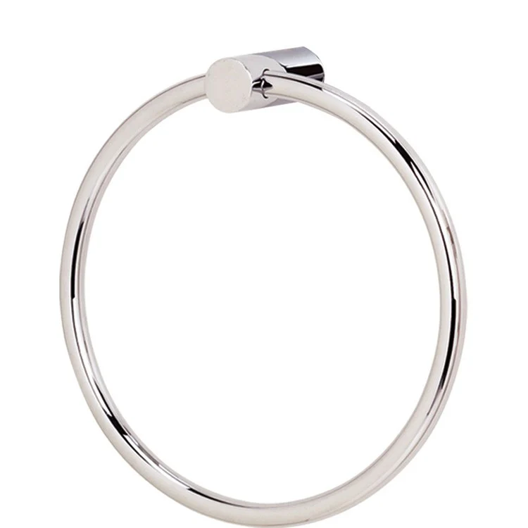 Towel Ring Spa 1 Bath 6 Inch Polished Nickel Brass 2-1/8 Inch - Frankwebs