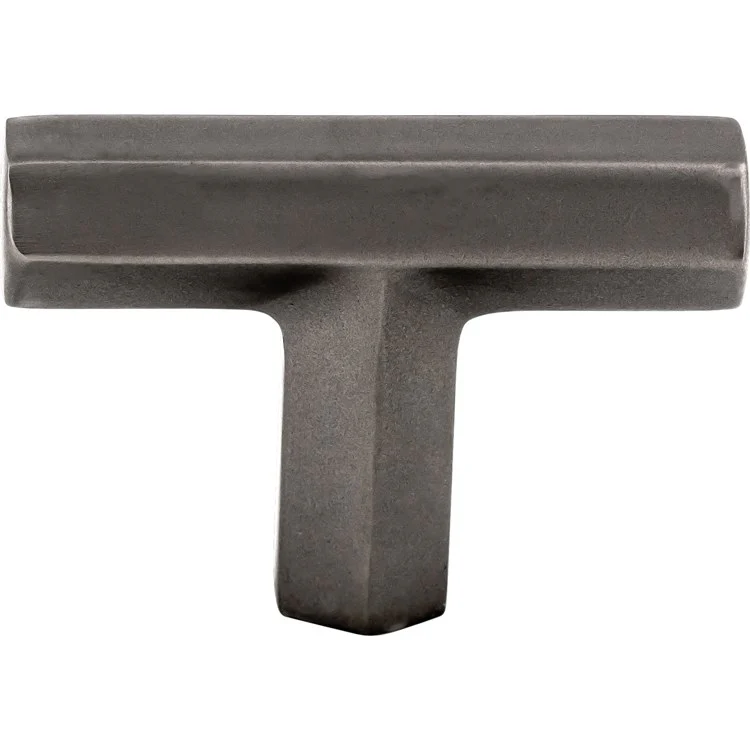 Knob Serene Lydia T for Decorative Hardware Ash Gray Zinc Alloy 1-3/4 Inch - Frankwebs