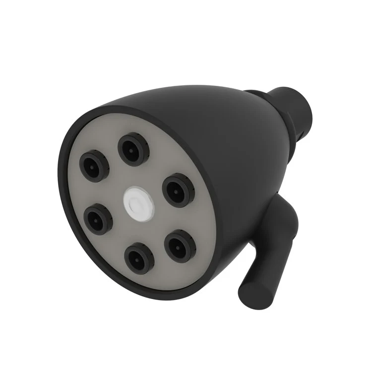Single-Function Six-Jet Showerhead - Midnight Chrome - Frankwebs