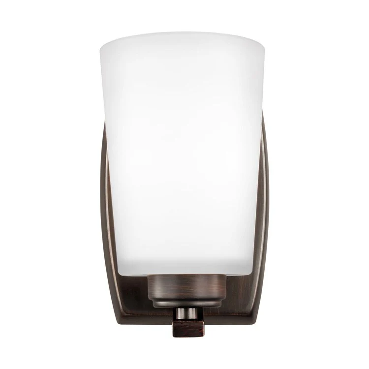 Franport Single-Light LED Bathroom Wall Sconce - Frankwebs