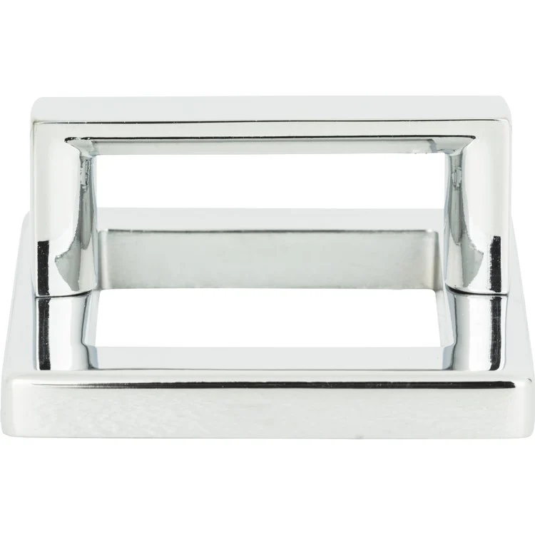 Drawer Pull Atlas Tableau Square Base & Top Polished Nickel Zinc Alloy 1-7/8 Inch - Frankwebs