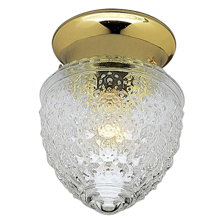 Crescent Heights Single-Light Flush Mount Ceiling Fixture - Frankwebs