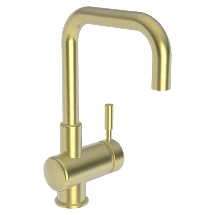 East Square Single Handle Bar/Prep Faucet - Satin Gold PVD - Frankwebs