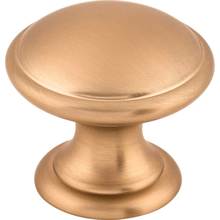 Knob Dakota Rounded Brushed Satin Nickel Zinc Alloy 1-1/4 x 1-1/4 x 1-1/5 Inch 1-1/5 Inch - Frankwebs